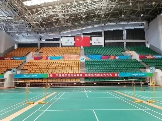 활성화된 GB PU 지붕 조립식 가옥 철골 구조물 공간 틀 경기장