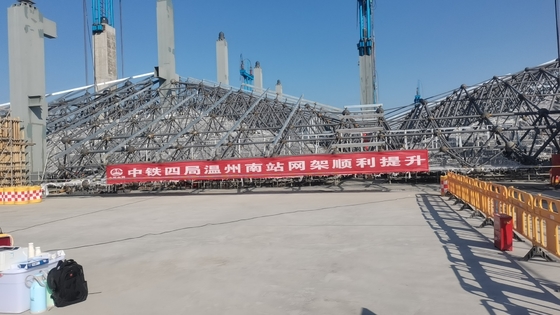 설치가 쉬운 공간 그리드 저장 석탄 쉐드 눈 부하 0.5-1.5kN/M2