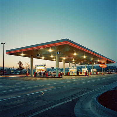 공간 프레임 철강 구조 지붕 가스 스테이션 통행료 스테이션 지붕 시스템 ISO GB