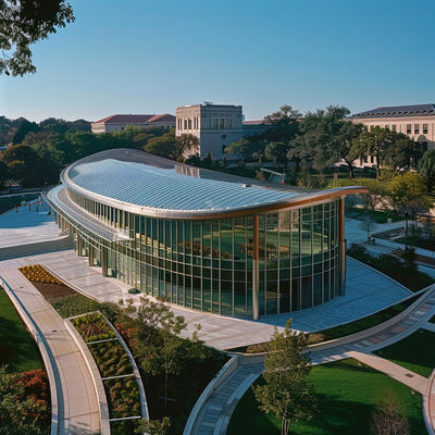 대형 영화실용 철공간 구조 혁신적 디자인 및 구조적 통합