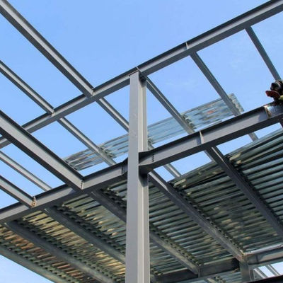 맞춤형 경량 아연 도금 강철 트러스 지붕 구조 GB 표준