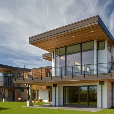 4 Bedroom Light Steel Prefab House 15-21 Days Delivery Custom Design