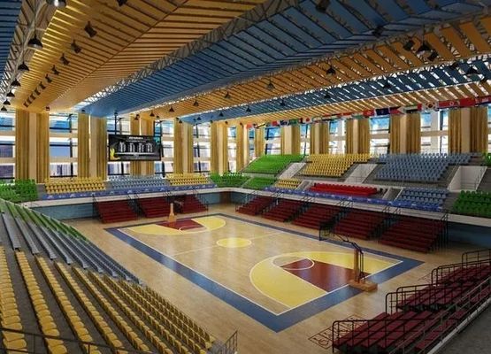 Steel Structure Building for Stadiums, 15-21 Day Delivery, Light Weight