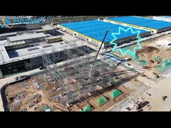 우리의 최신 건설을 위한 다층 철강 구조 프레임!